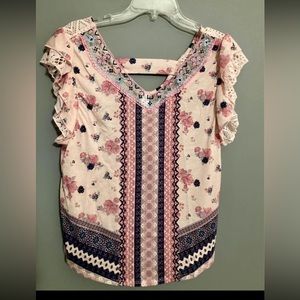 Pink Jrs fashion top